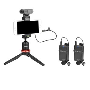 میکروفون یقه ای بی سیم بویا مدل BY-WM4 PRO-K2
